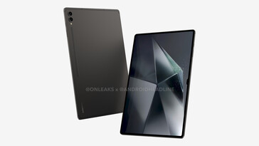 Samsung Galaxy Tab S10 Ultra ontwerp (afbeelding via Android Headlines)