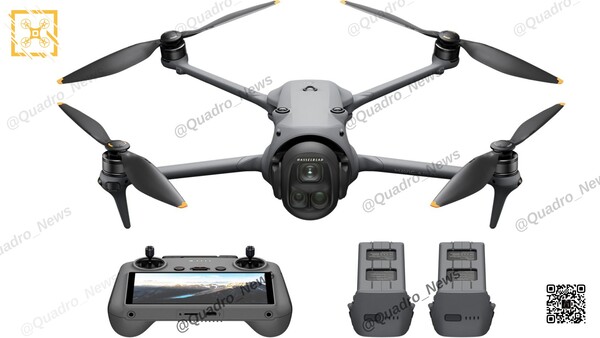 De Mavic 4 Pro Fly More Combo. (Afbeeldingsbron: via Igor Bogdanov)