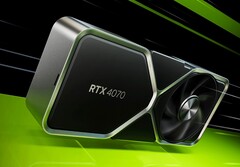 De RTX 4070 heeft 5.888 CUDA-kernen en 12 GB GDDR6X VRAM. (Bron: NVIDIA)