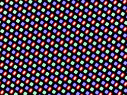 Subpixel raster