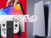Nieuwe speculaties over een Nintendo Switch Pro en een PS5 Pro zijn aangewakkerd dankzij een "oom". (Beeldbron: Nintendo/Sony - bewerkt)