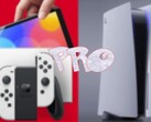 Nieuwe speculaties over een Nintendo Switch Pro en een PS5 Pro zijn aangewakkerd dankzij een "oom". (Beeldbron: Nintendo/Sony - bewerkt)