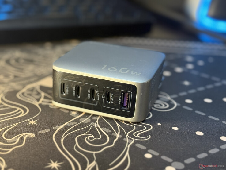 De vijf poorten van de Ugreen Nexode Pro 160W