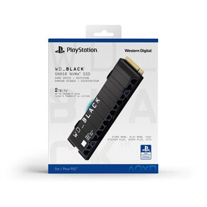 WD_BLACK SN850 voor PS5. (Afbeelding bron: Western Digital)