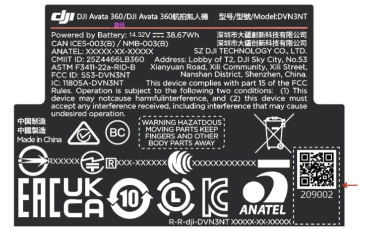 (Afbeeldingsbron: FCC via @Drones19170668)