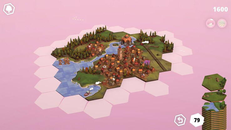 Hoe goed elke tegel geplaatst wordt, bepaalt grotendeels de uiteindelijke uitkomst van het spel. (Afbeeldingsbron: Steam)