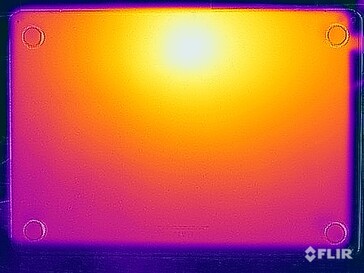 Warmteverdeling bij stresstests (onder)