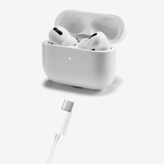 Apple onthult mogelijk AirPods die opladen via USB-C tijdens het evenement op 12 september. (Afbeelding via Apple met bewerkingen)
