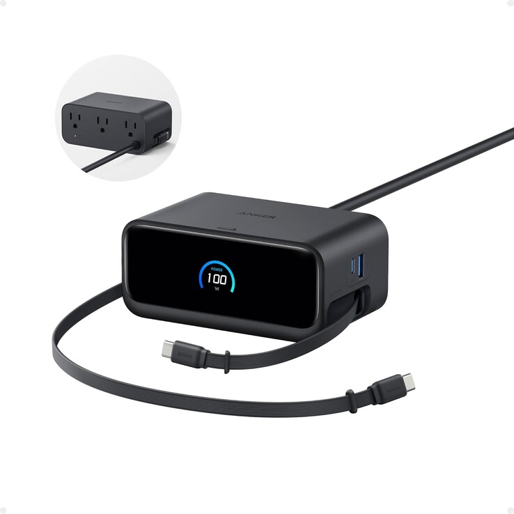 Het Anker Nano Oplaadstation (7-in-1, 100W). (Afbeeldingsbron: Anker)