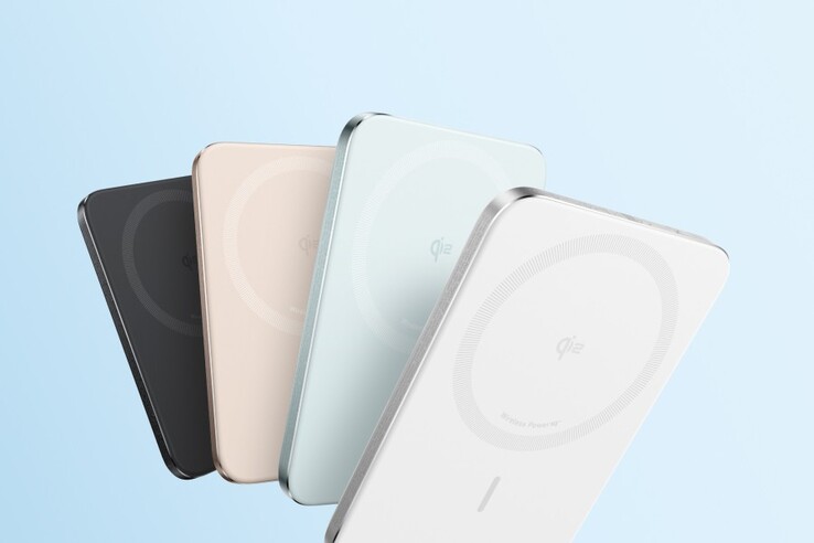 Er zijn nu vier kleuren van de Anker Nano Power Bank (5K, MagGo, Slim). (Afbeeldingsbron: Anker)