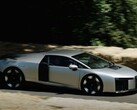 De Audi Nuvolari, een hybride hypercar in beperkte oplage, op het Goodwood Festival of Speed