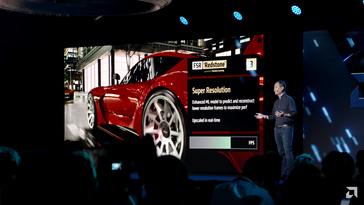 FSR Redstone brengt ook ML-gebaseerde Super Resolution. (Afbeeldingsbron: AMD)