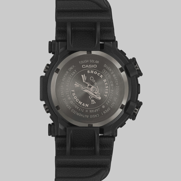 Het Casio G-Shock Frogman GW8200TPF-1 horloge. (Afbeeldingsbron: Casio)