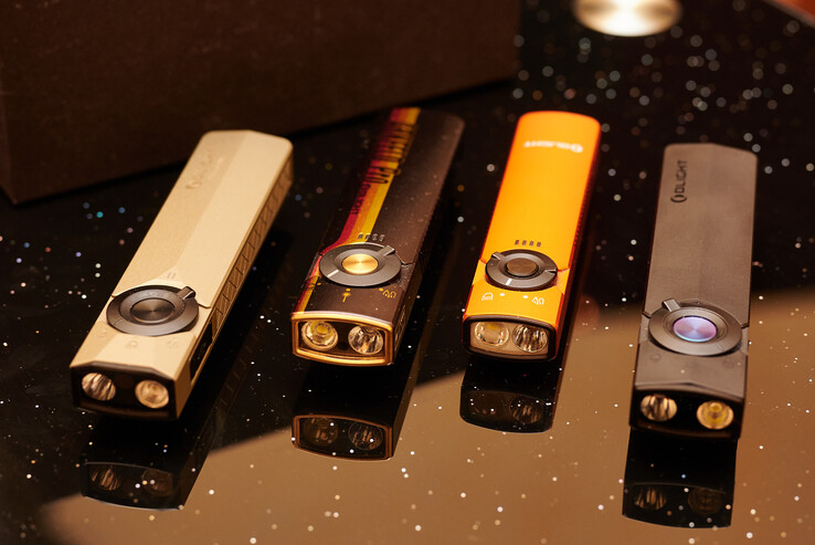 Arkpro Ultra, Arkfeld Pro, Arkfeld en Arkpro in vergelijking. (van links naar rechts / Beeldbron: Andreas Sebayang/Notebookcheck.com)