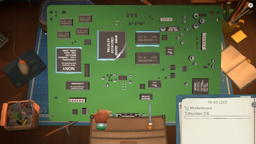 Afbeelding: Een screenshot van de gameplay uit ReStory: Chill Electronics Repairs.