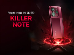 De Redmi Note 14 SE zal voorzien zijn van de Dimensity 7025 Ultra. Afgebeeld: een promofoto van de mid-range telefoon. (Afbeeldingsbron: Xiaomi)