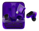 De Glass Purple Sony Inzone Buds hebben een doorschijnend ontwerp.