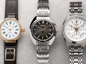 Afgebeeld - Drie van de vier Seiko 145th Anniversary limited-edition horloges in de collectie. (Afbeelding bron: Fratello)