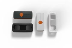 De Weenect XS GPS tracker is compact en weegt slechts 27 g (~0.95 oz). (Beeldbron: Weenect)