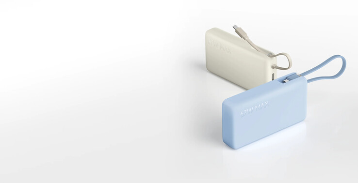 De Xiaomi 67W Power Bank 20000 (Geïntegreerde kabel). (Afbeeldingsbron: Xiaomi)