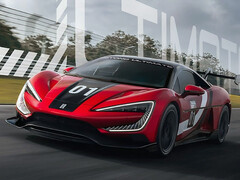 De BYD Yangwang U9 Track Edition die een nieuw snelheidsrecord voor EV's vestigde. (Afbeeldingsbron: BYD)