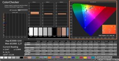 CalMAN: ColorChecker (gekalibreerd)