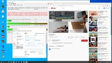 Maximale latentie bij het openen van meerdere browsertabbladen en het afspelen van 4K-video.