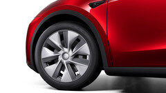 De nieuwe Model Y Ultra Red kleur is een optie van $2.000 (afbeelding: Tesla)
