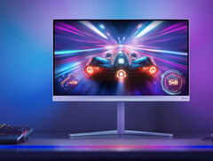 De Philips Evnia 27M2N6501L is relatief betaalbaar voor OLED gaming monitoren. (Afbeeldingsbron: Philips)