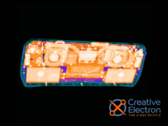 Een ROG Ally röntgenfoto. (Bron: Creative Electron via iFixit)