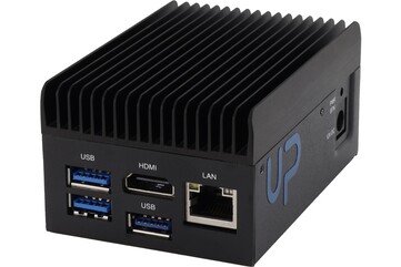 De UP TWL Edge mini PC. (Afbeeldingsbron: Aaeon)