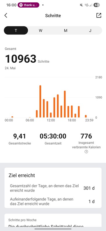 Amazfit Active 2: Activiteit