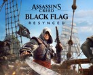 Officiële key art van Assassin's Creed Black Flag Resynced.