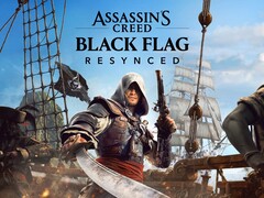Officiële key art van Assassin's Creed Black Flag Resynced.