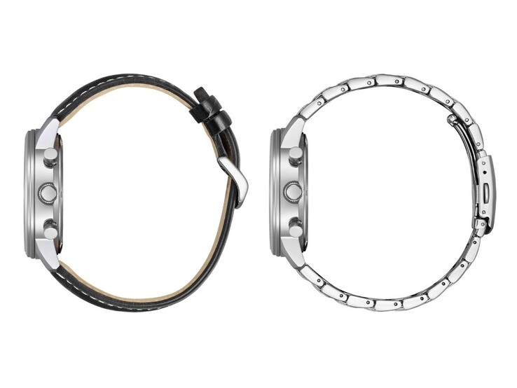 De nieuwe CA472 horloges hebben een mix van leren en metalen banden. (Afbeelding bron: Citizen)