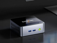 De NucBox M3 Pro begint bij $329,99. Afgebeeld: een promofoto van de voorkant van de mini PC.