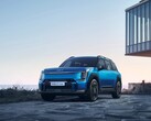 De Kia EV9 elektrische SUV ondersteunt 800V snelladen. (Beeldbron: Kia)