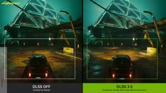 Nvidia positioneert DLSS 3.5-straalreconstructie als een superieure oplossing ten opzichte van de conventionele straaltracering-denoising-pijplijn. (Bron: Nvidia)