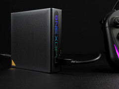 In Cyberpunk 2077 had de USB4 v2 ongeveer 25% voorsprong op zijn voorganger. Afgebeeld: de OneXGPU Lite eGPU. (Afbeeldingsbron: ETA Prime)