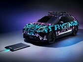 De Porsche Cayenne elektrische SUV met draadloos opladen (Afbeelding bron: Porsche)
