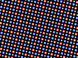 Subpixel raster