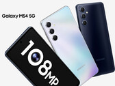 De Galaxy M54 moet een krachtiger alternatief zijn voor de eveneens nieuwe Galaxy F54. (Beeldbron: Samsung)