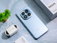 De Redmi Note 15 Pro Plus in Azure Blue-kleurstelling. (Afbeeldingsbron: Xiaomi)
