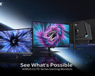 Gigabyte heeft de Aorus Elite-serie gaming monitoren geïntroduceerd op Computex 2026