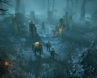 Een afbeelding die een omgeving uit Miasma Chronicles toont, momenteel met 70% korting verkrijgbaar op Steam.