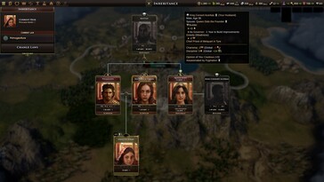 Een afbeelding van een stamboom uit de Oude Wereld.