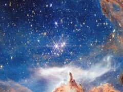 Webb's afbeelding van de jonge sterrenhoop Pismis 24 (Afbeeldingsbron: NASA, ESA, CSA en STScI; bijgesneden)