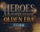 Het logo van de demo van Heroes of Might and Magic: Olden Era.