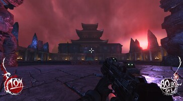 Afbeelding: Een screenshot van de gameplay van Shadow Warrior.