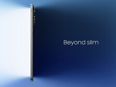 Promotieafbeelding voor de Galaxy S25 Edge van Samsung. (Afbeeldingsbron: Samsung)